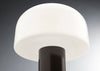 Bellhop Table Lamp White & Choko