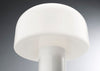 Bellhop Table Lamp White & Choko