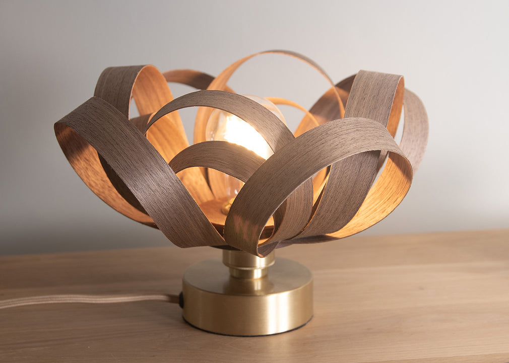 Skipper Table Lamp Oak