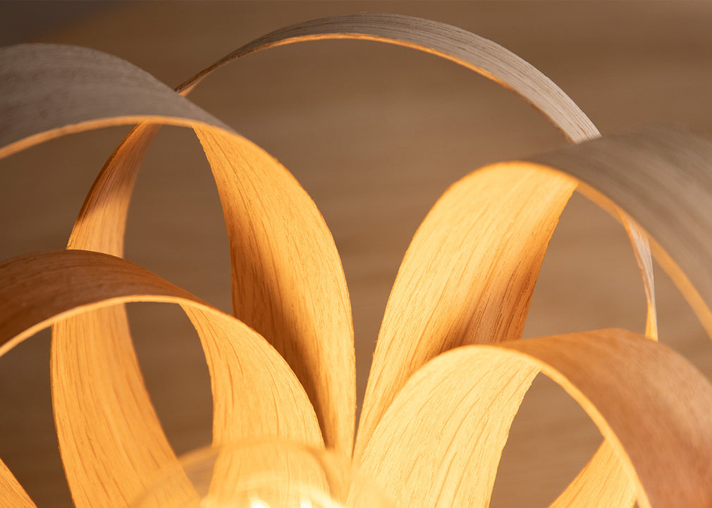 Skipper Table Lamp Oak