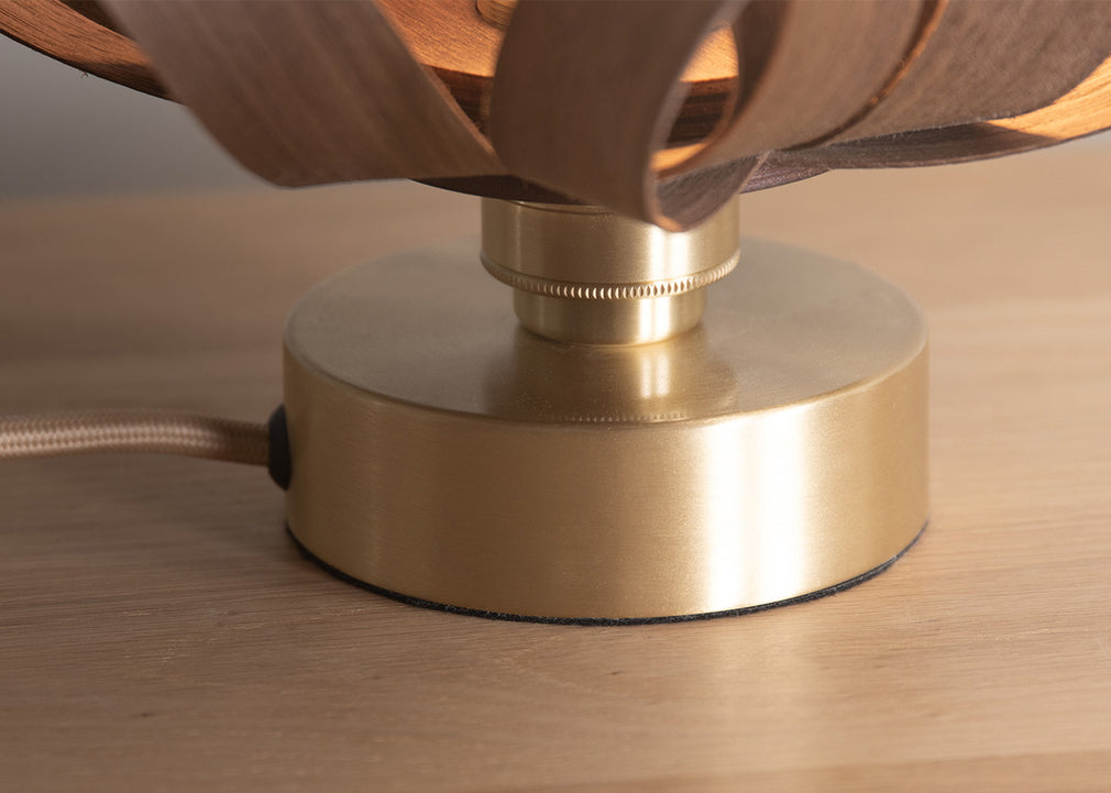 Skipper Table Lamp Oak