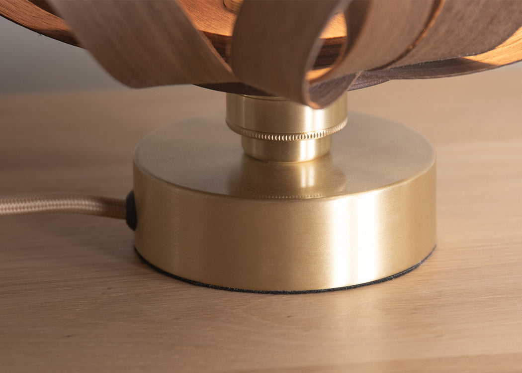 Skipper Table Lamp Oak