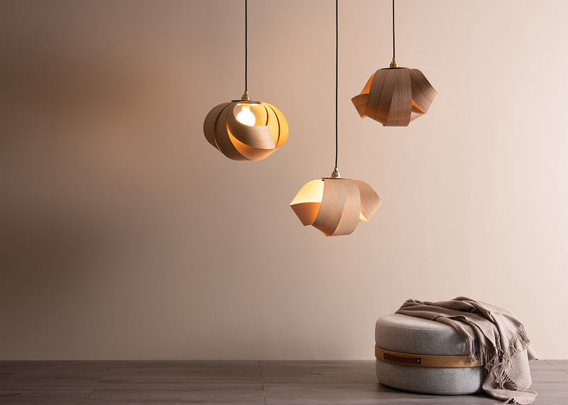 Shore Pendant Light Oak