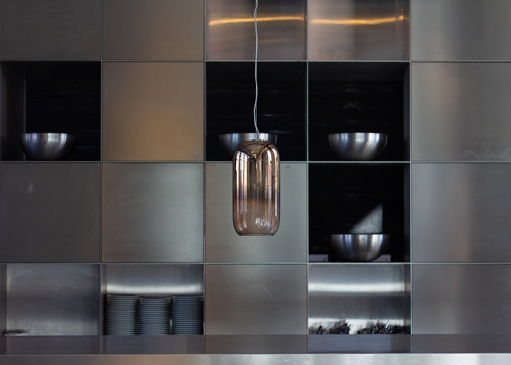 Gople Pendant Light Standard / White & White