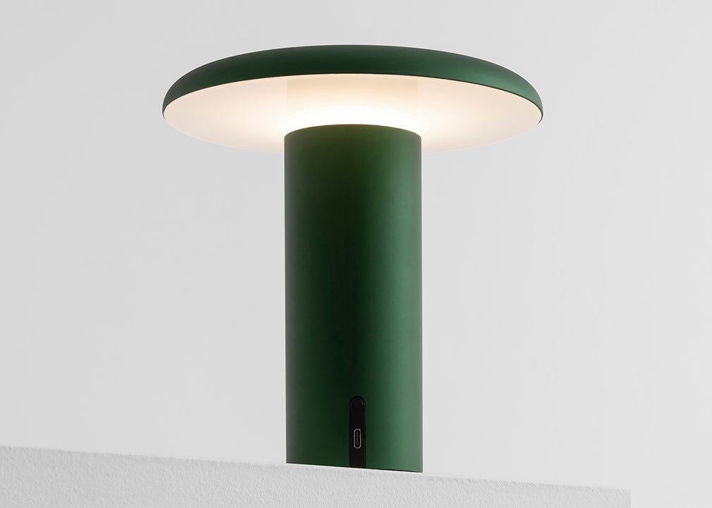 Takku LED Portable Table Lamp Anodized Blue
