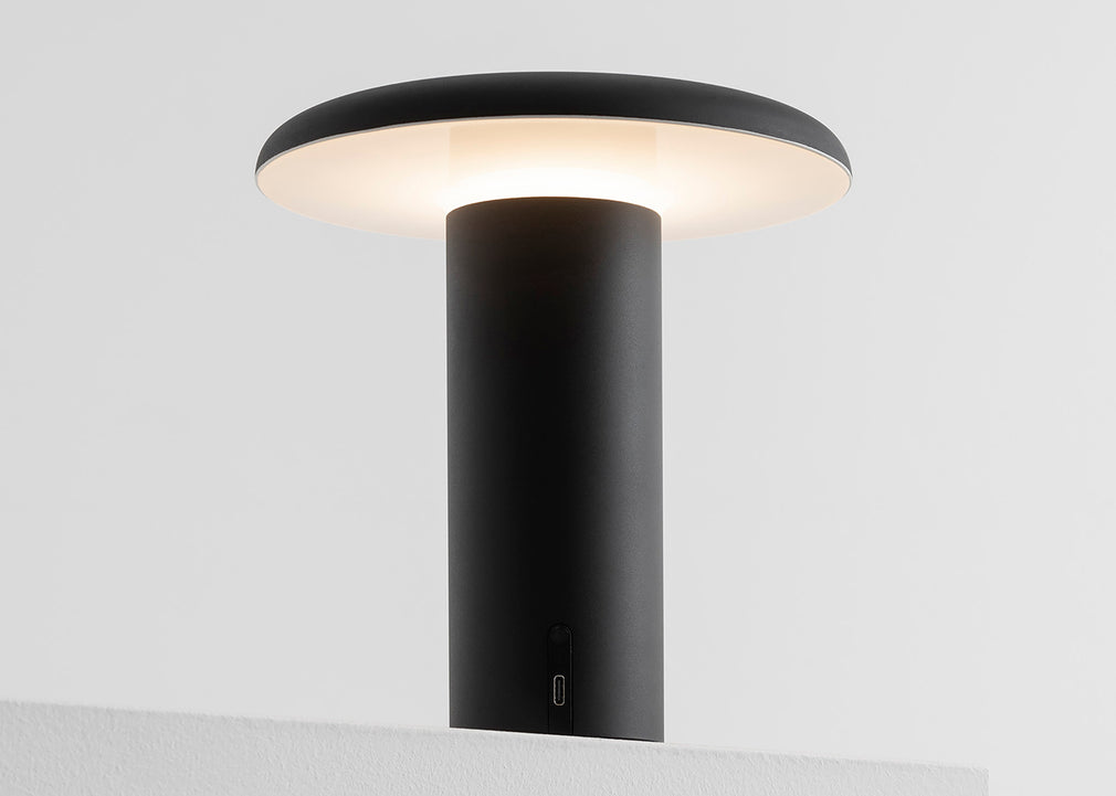 Takku LED Portable Table Lamp Anodized Blue