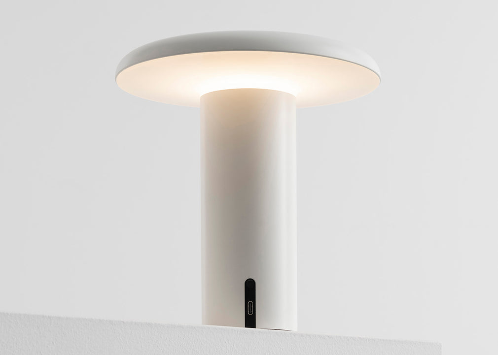 Takku LED Portable Table Lamp Anodized Blue