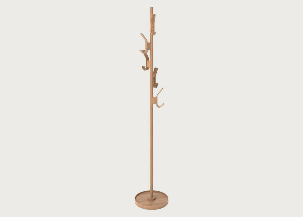 Right Hook Coat Stand Natural Oak
