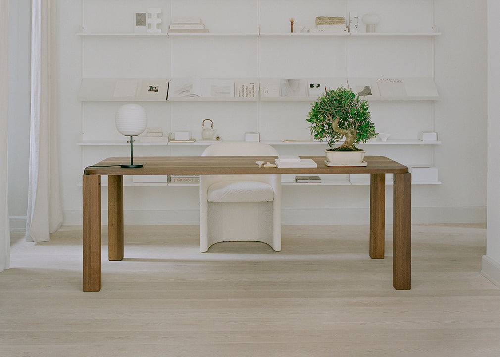 Atlas Dining Table 200cm / Fumed Oak