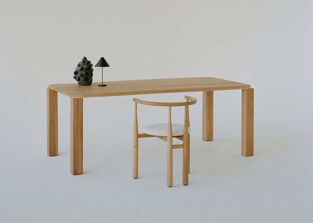 Atlas Dining Table 200cm / Fumed Oak