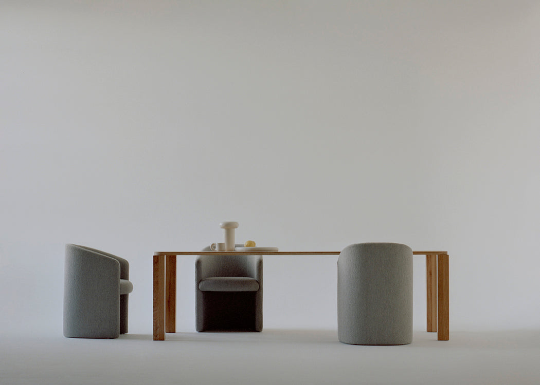 Atlas Dining Table 200cm / Fumed Oak