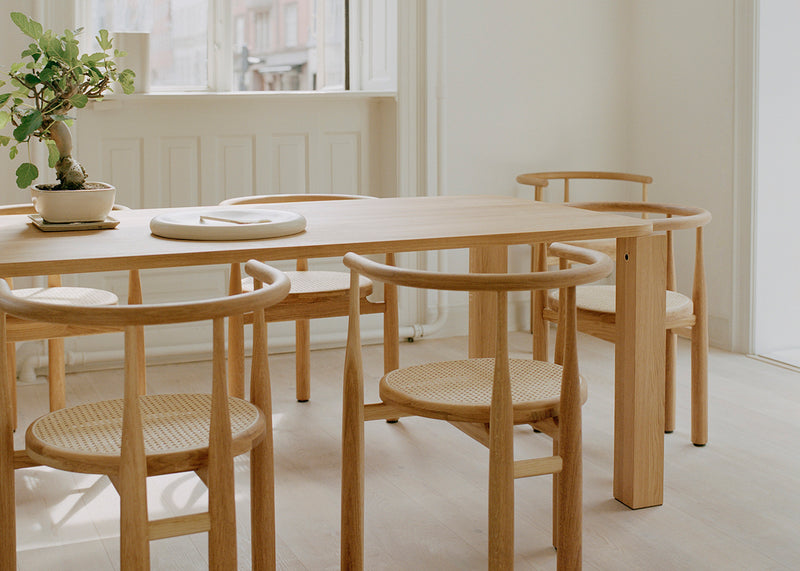 Atlas Dining Table 200cm / Fumed Oak