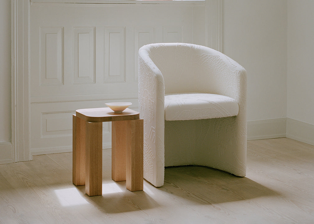 Atlas Stool Fumed Oak