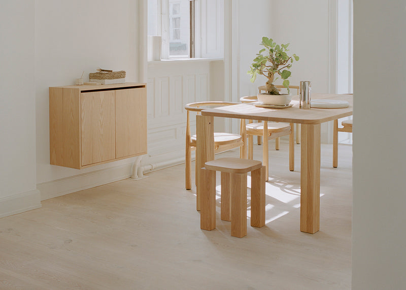Atlas Stool Fumed Oak