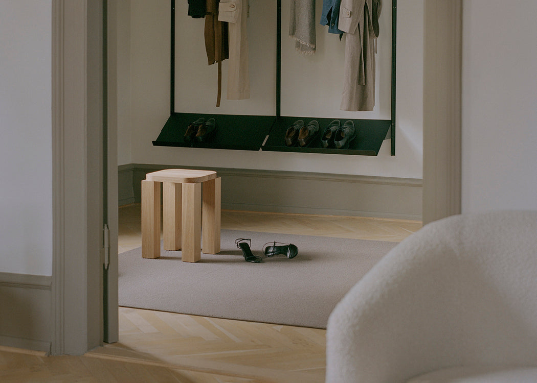 Atlas Stool Fumed Oak