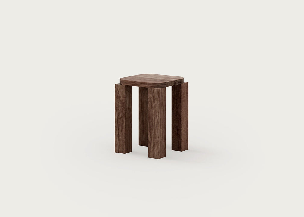 Atlas Stool Fumed Oak