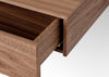 Tana Wall Mounted Media Module Black Stained Oak