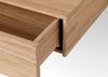 Tana Wall Mounted Media Module Black Stained Oak