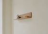 Tana Wall Shelf Black Stained Oak