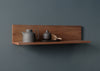 Tana Wall Shelf Black Stained Oak