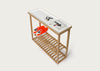 Hello Storage Table Oak Top