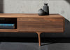 Fawn Lowboard 2 Drawers TV Unit White Oiled Oak