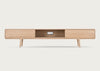 Fawn Lowboard 2 Drawers TV Unit White Oiled Oak