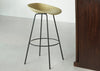 Mat Barstool 65cm Seaweed / Black Beech