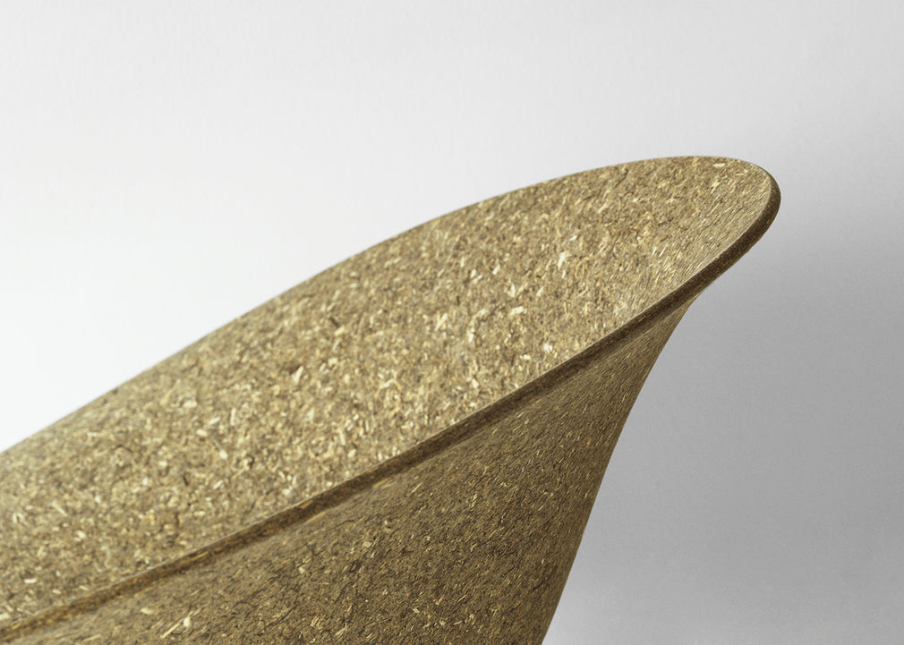 Mat Armchair Seaweed / Beech