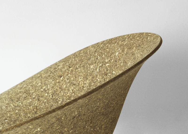 Mat Armchair Seaweed / Beech