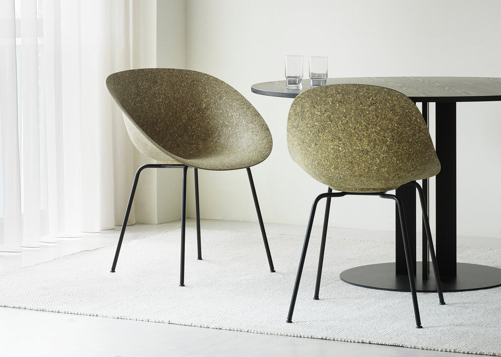 Mat Armchair Seaweed / Beech