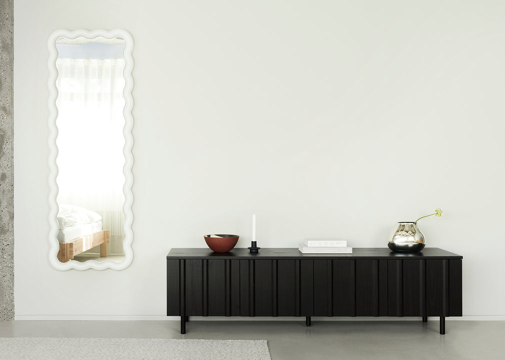 Rib Sideboard Low Oak