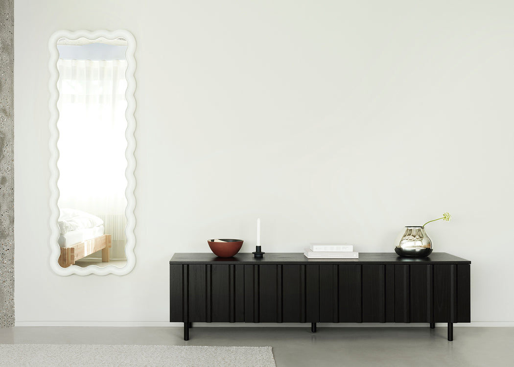 Rib Sideboard Low Oak