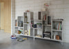 Stacked Storage System Podium Tube Base Large / White