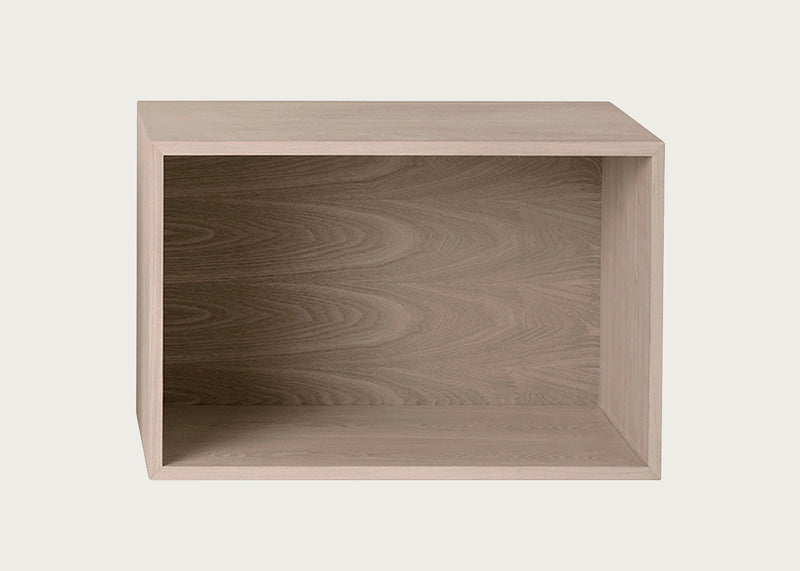 Stacked Storage System Module Backboard Oak / Small