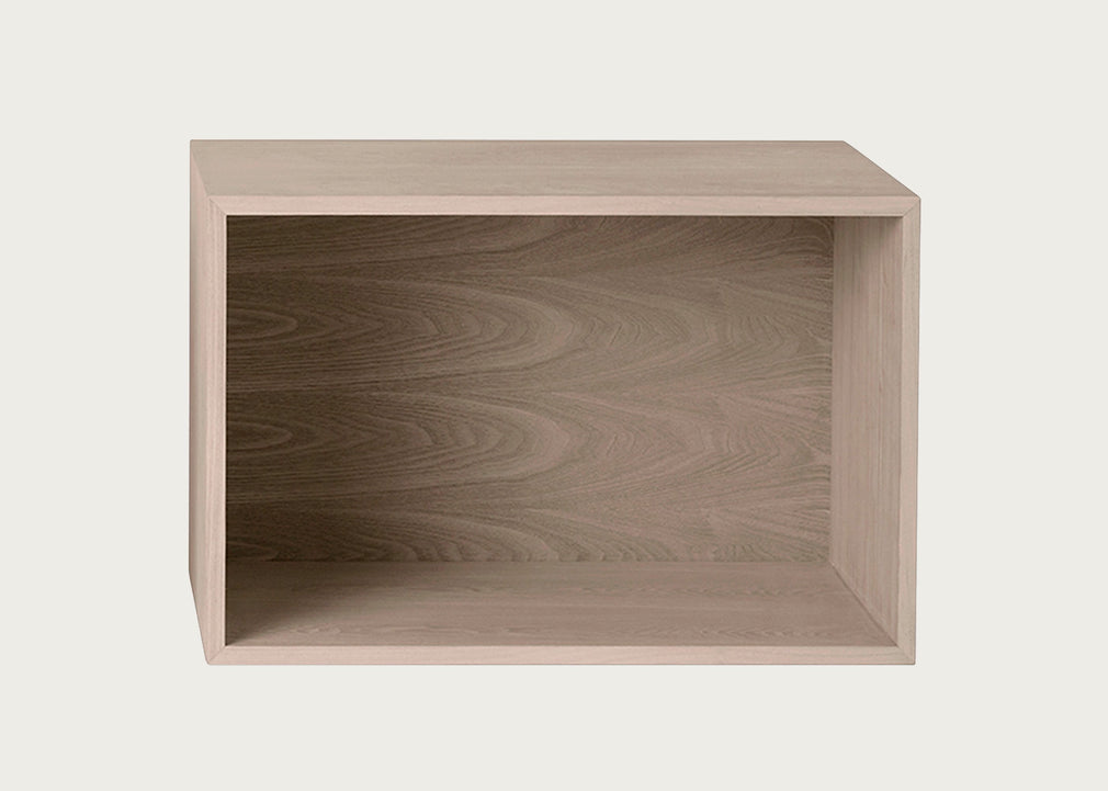Stacked Storage System Module Backboard Oak / Small