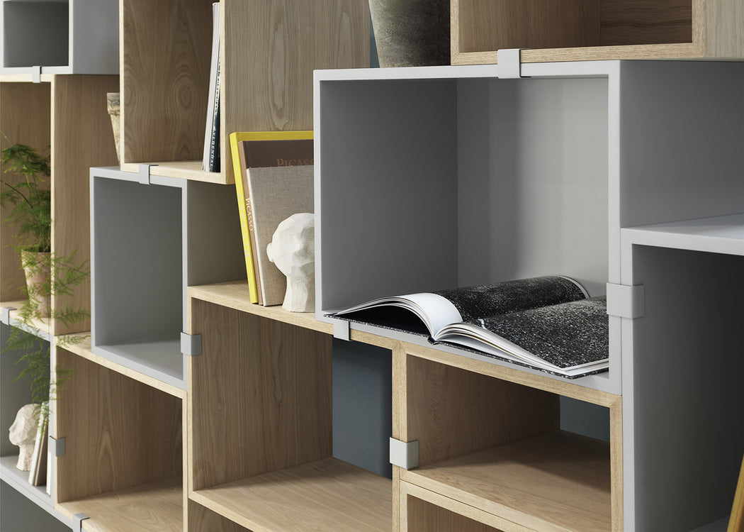 Stacked Storage System Module Open Oak / Small