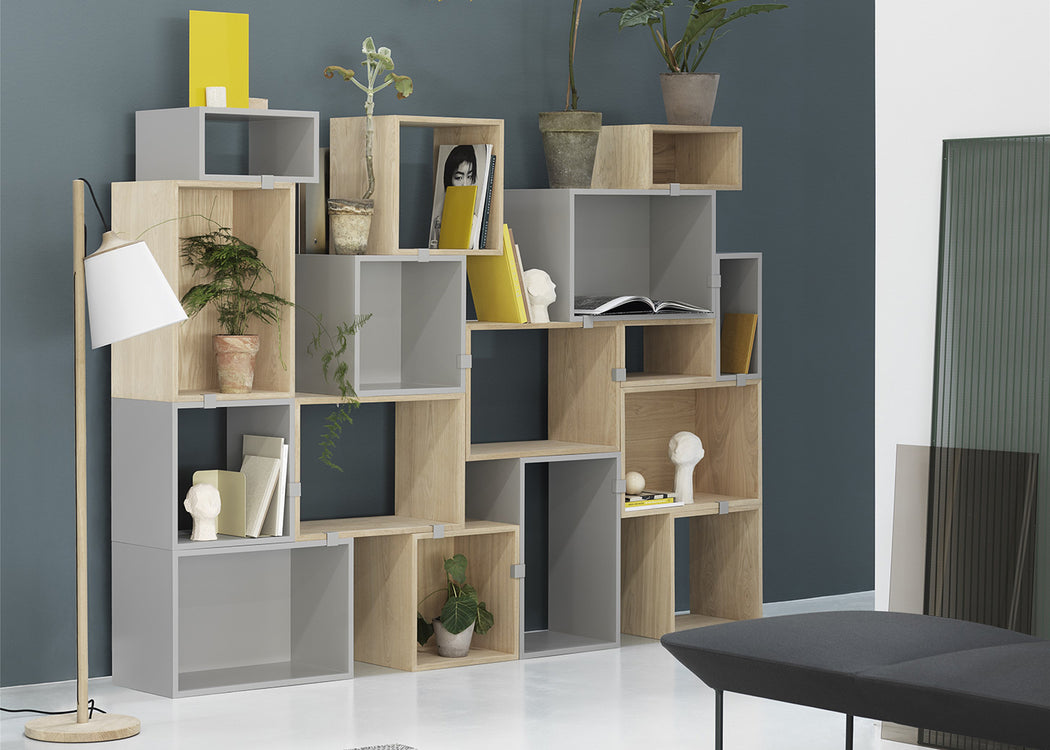Stacked Storage System Module Open Oak / Small