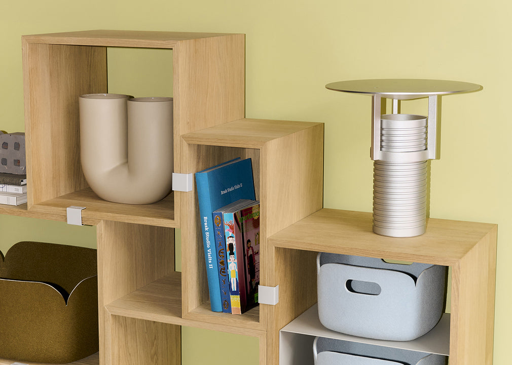 Stacked Storage System Module Open Oak / Small