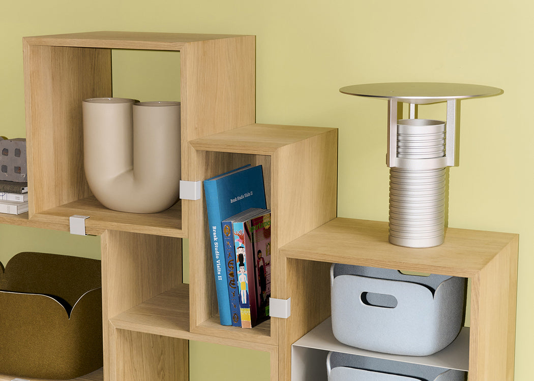 Stacked Storage System Module Open Oak / Small