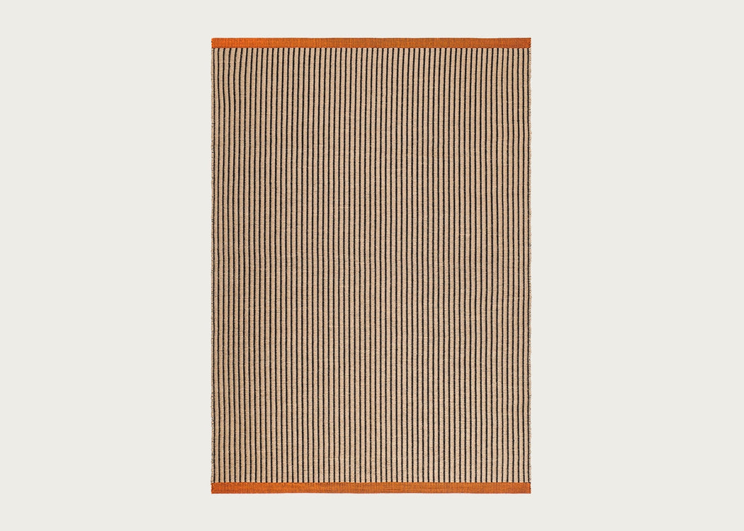 Line Rug Black 170cm x 240cm