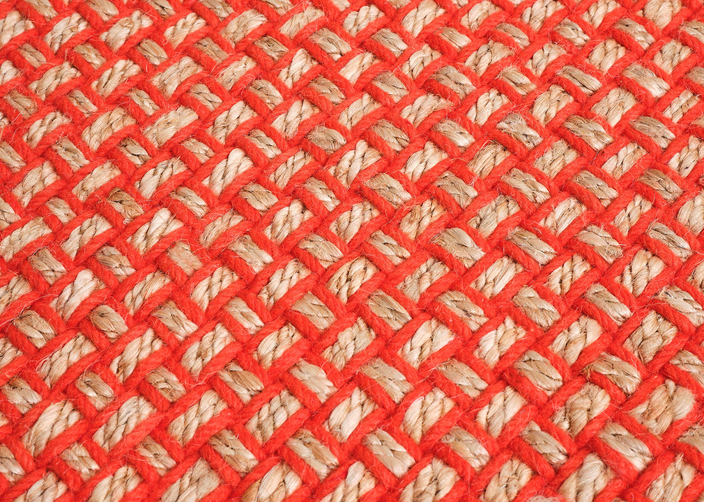 Weave Rug Orange 170cm x 240cm