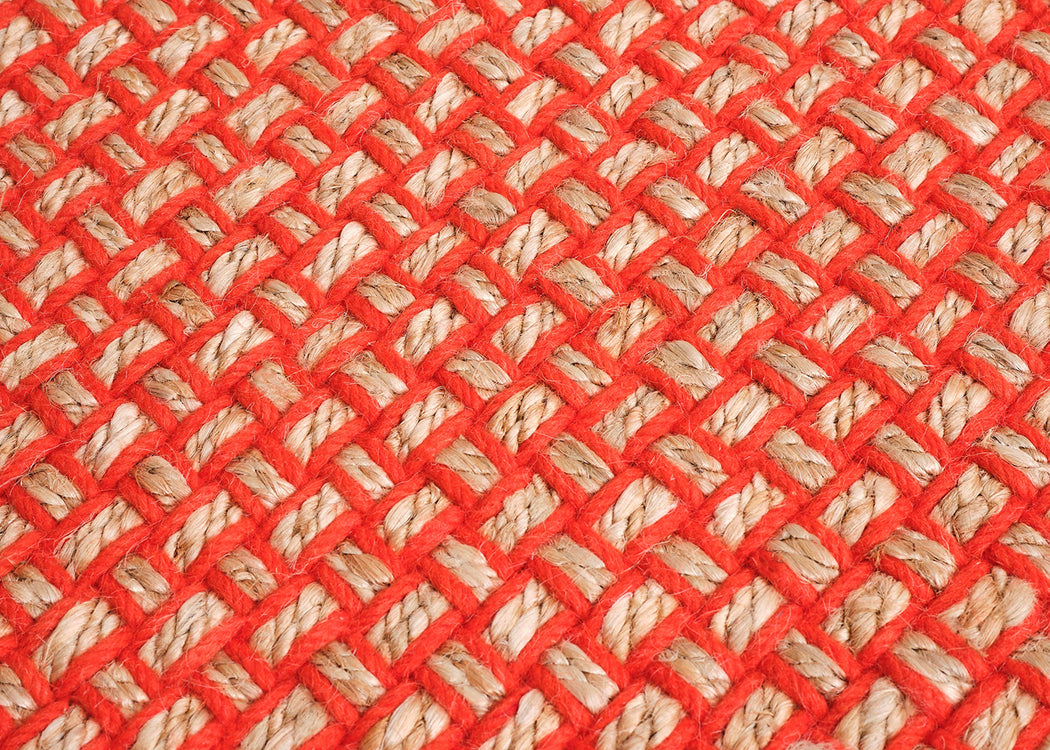 Weave Rug Orange 170cm x 240cm