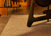 Knotty Rug White 170cm x 240cm