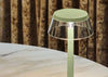 Bon Jour Unplugged LED Portable Table Lamp Almost White