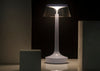 Bon Jour Unplugged LED Portable Table Lamp Almost White