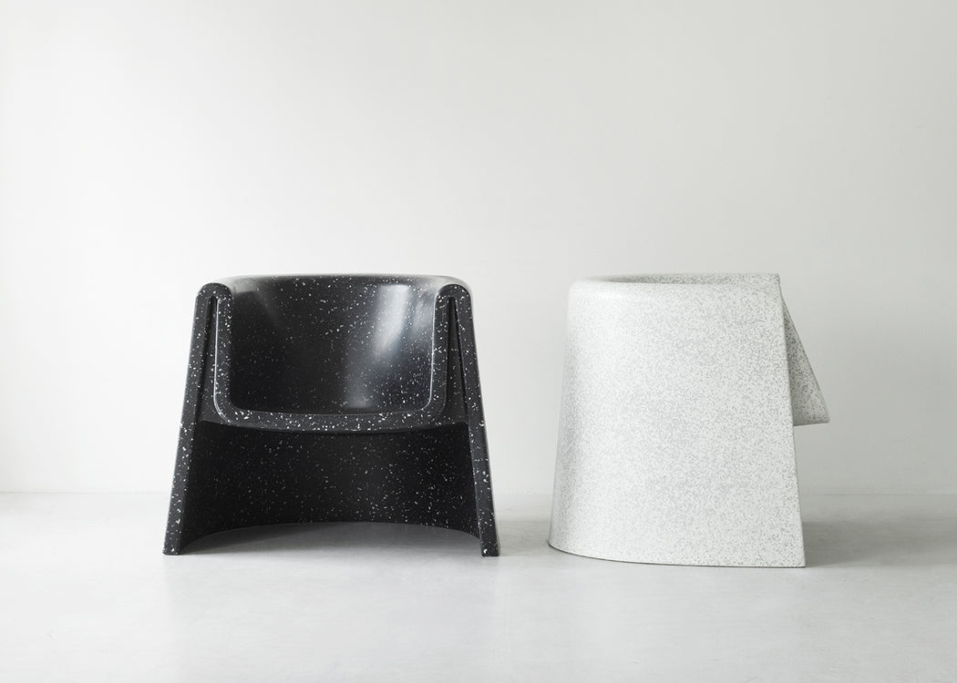 Bit Lounge Chair White