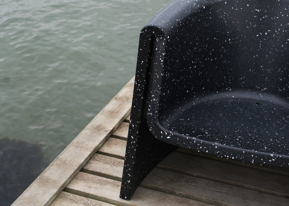 Bit Lounge Chair White