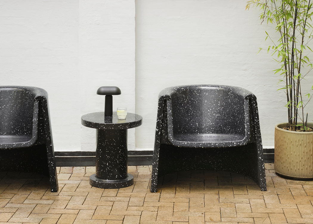Bit Lounge Chair White