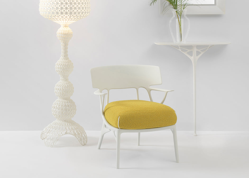 A.I. Lounge Boucle Black & Dove Grey
